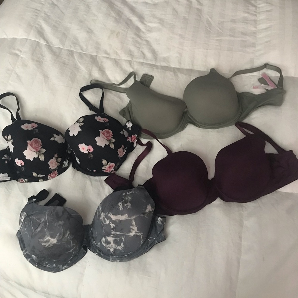 Victoria’s Secret bras, 4 size 36DD